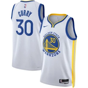Exquisito Chulo Encantador Stephen Curry Golden State Warriors Nike Unisex Swingman Jersey Association Edition White/Royal  para la gran final