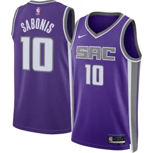 Moderno Exquisito Fantástico Domantas Sabonis Sacramento Kings Nike Unisex Swingman Jersey Icon Edition Purple  para la gran final