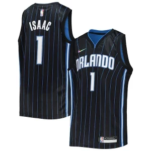 Magnífico Único Estupendo Jonathan Isaac Orlando Magic Nike Youth 2021/22 Diamond Swingman Jersey Icon Edition Black  para la gran final