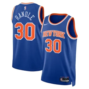 Práctico Versátil Julius Randle New York Knicks Nike Unisex Swingman Jersey Icon Edition Blue  para la gran final