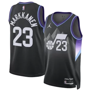 Práctico Genial Lauri Markkanen Utah Jazz Jordan Brand Unisex 2024/25 Swingman Jersey Statement Edition Black  para la gran final