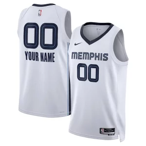 Fantástico Memphis Grizzlies Nike Unisex Swingman Custom Jersey White Association Edition  para la gran final