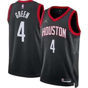 Maravilloso Clásico Jalen Green Houston Rockets Jordan Brand Unisex Swingman Jersey Statement Edition Black  para la gran final