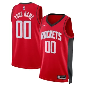 Fantástico Houston Rockets Nike Unisex Swingman Custom Jersey Red Icon Edition  para la gran final