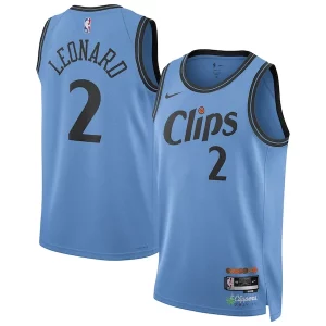 Moderno Increíble Chulo Kawhi Leonard LA Clippers Nike Unisex 2024/25 Swingman Player Jersey City Edition Light Blue  para la gran final