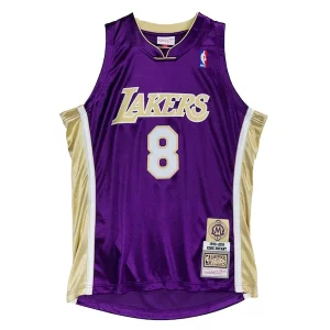 Hermoso Chulo Kobe Bryant Los Angeles Lakers Hall of Fame Class of 2020 #8 Authentic Jersey Purple/Gold  para la gran final