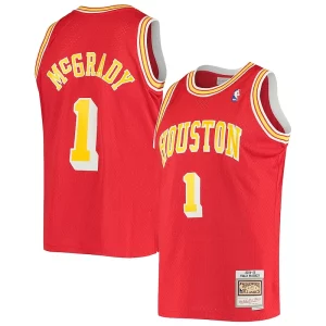 Resistente Moderno Único Tracy McGrady Houston Rockets 2001/02 Hardwood Classics Swingman Jersey Red  para la gran final