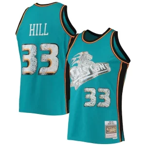 Duradero Exquisito Versátil Grant Hill Detroit Pistons 1998/99 Hardwood Classics NBA 75th Anniversary Diamond Swingman Jersey Teal  para la gran final