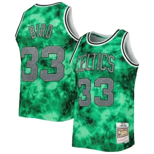 Chulo Larry Bird Boston Celtics 1985/86 Galaxy Swingman Jersey Kelly Green  para la gran final