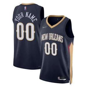 Atractivo Robusto New Orleans Pelicans Nike 2021/22 Diamond Swingman Custom Jersey Icon Edition Navy  para la gran final