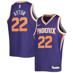 Fácil de llevar Encantador Deandre Ayton Phoenix Suns Nike Youth Swingman Jersey Icon Edition Purple/White  para la gran final