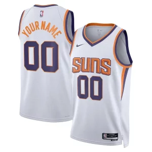 Único Phoenix Suns Nike Unisex 2022/23 Swingman Custom Jersey White Association Edition  para la gran final
