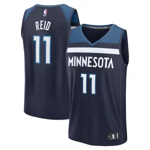 Fácil de llevar Naz Reid Minnesota Timberwolves Fast Break Replica Player Jersey Icon Edition Navy  para la gran final