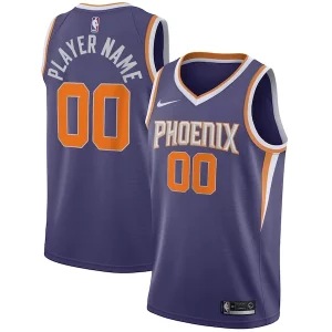 Clásico Ideal Phoenix Suns Nike 2020/21 Swingman Custom Jersey Icon Edition Purple  para la gran final