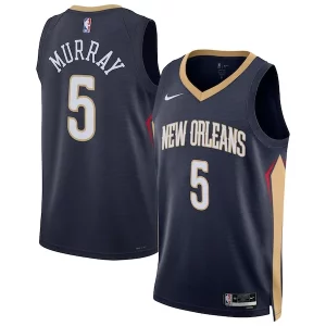 Maravilloso Dejounte Murray New Orleans Pelicans Nike Unisex 2024 Offseason Addition Nike Swingman Jersey Navy  para la gran final