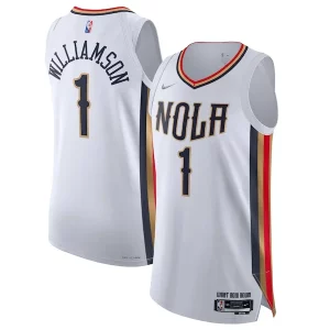 Increíble Moderno Zion Williamson New Orleans Pelicans Nike 2021/22 Swingman Jersey City Edition White  para la gran final