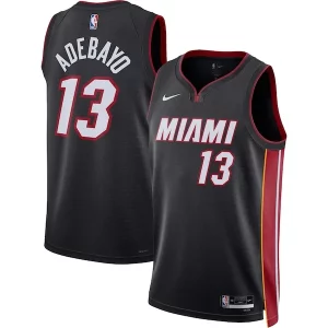 Perfecto Magnífico Bam Adebayo Miami Heat Nike Unisex Swingman Jersey Icon Edition Black  para la gran final