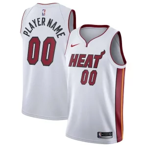 Atractivo Miami Heat Nike 2020/21 Swingman Custom Jersey Association Edition White  para la gran final