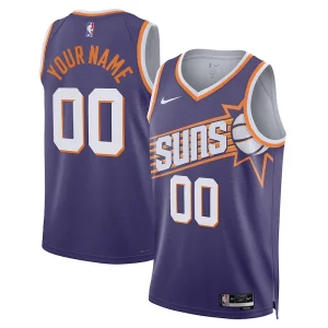 Delicioso Magnífico Phoenix Suns Nike Unisex Swingman Custom Jersey Purple Icon Edition  para la gran final