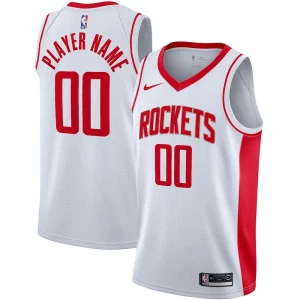 Lujoso Houston Rockets Nike 2020/21 Swingman Custom Jersey Association Edition White  para la gran final