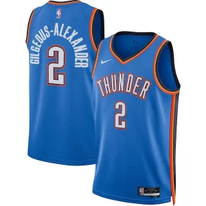 Encantador Bonito Lujoso Shai Gilgeous Alexander Oklahoma City Thunder Nike Unisex Swingman Jersey Icon Edition Blue  para la gran final