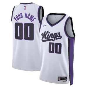 Único Sofisticado Sacramento Kings Nike Unisex Swingman Custom Jersey Association Edition White  para la gran final
