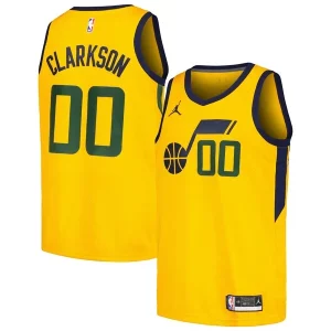 Robusto Jordan Clarkson Utah Jazz Jordan Brand Swingman Player Jersey Statement Edition Yellow  para la gran final