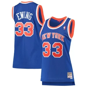 Perfecto Resistente Patrick Ewing New York Knicks Women's 1991/92 Hardwood Classics Swingman Jersey Blue  para la gran final
