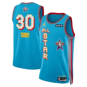 Versátil Práctico Chulo Stephen Curry Jordan Brand Unisex 2025 NBA All Star Game Swingman Player Jersey Light Blue  para la gran final