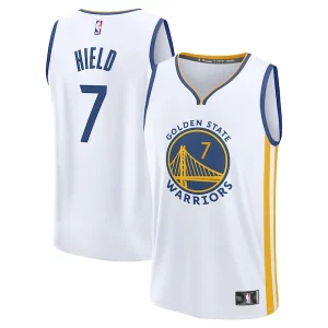 Estupendo Buddy Hield Golden State Warriors Fast Break Replica Player Jersey Association Edition White  para la gran final