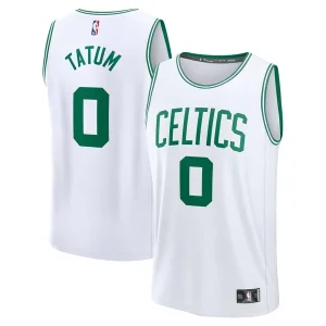 Estupendo Comodo Jayson Tatum Boston Celtics Fast Break Replica Player Jersey Association Edition White  para la gran final