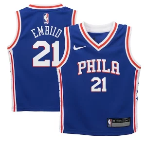 Encantador Increíble Hermoso Joel Embiid Philadelphia 76ers Nike Toddler Swingman Player Jersey Icon Edition Royal  para la gran final