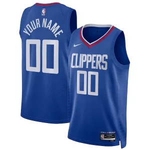 Ideal LA Clippers Nike Unisex Swingman Custom Jersey Royal Icon Edition  para la gran final