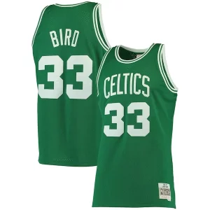 Perfecto Larry Bird Boston Celtics 1985/86 Big & Tall Hardwood Classics Swingman Jersey Kelly Green  para la gran final