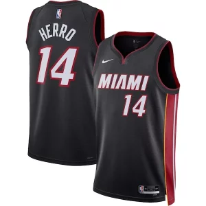 Fantástico Tyler Herro Miami Heat Nike Unisex Swingman Jersey Icon Edition Black  para la gran final