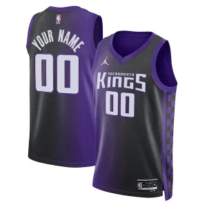 Versátil Original Sacramento Kings Jordan Brand Unisex Swingman Custom Jersey Statement Edition Purple  para la gran final