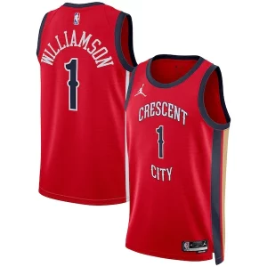 Exquisito Versátil Sofisticado Zion Williamson New Orleans Pelicans Jordan Brand Unisex Swingman Jersey Statement Edition Red  para la gran final