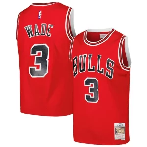 Resistente Dwyane Wade Chicago Bulls 2016/17 Hardwood Classics Swingman Jersey Red  para la gran final