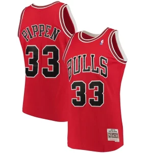 Encantador Increíble Elegante Scottie Pippen Chicago Bulls 1997/98 Big & Tall Hardwood Classics Swingman Jersey Red  para la gran final