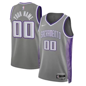 Estupendo Sacramento Kings Nike Unisex 2022/23 Swingman Custom Jersey City Edition Black  para la gran final