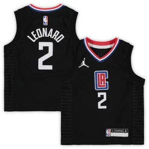 Resistente Atractivo Chulo Kawhi Leonard LA Clippers Jordan Brand Preschool 2020/21 Fast Break Replica Jersey Statement Edition Black  para la gran final