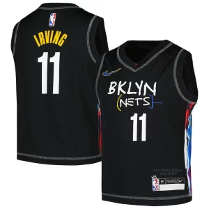 Maravilloso Ideal Hermoso Kyrie Irving Brooklyn Nets Nike Preschool 2020/21 Swingman Jersey City Edition Black  para la gran final
