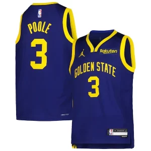 Duradero Ideal Jordan Poole Golden State Warriors Youth 2022/23 Swingman Jersey Navy Statement Edition  para la gran final