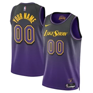 Bonito Duradero Estupendo Los Angeles Lakers Nike Unisex 2024/25 Custom Swingman Jersey City Edition Purple  para la gran final