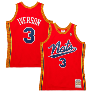 Atractivo Hermoso Increíble Allen Iverson Philadelphia 76ers 2004/05 Hardwood Classics Swingman Jersey Red  para la gran final