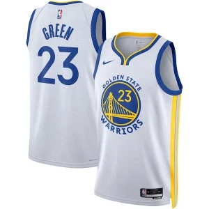 Versátil Draymond Green Golden State Warriors Nike Unisex Swingman Jersey Association Edition White/Royal  para la gran final