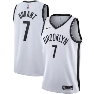 Chulo Encantador Delicioso Kevin Durant Brooklyn Nets Nike 2020/21 Swingman Jersey White Association Edition  para la gran final