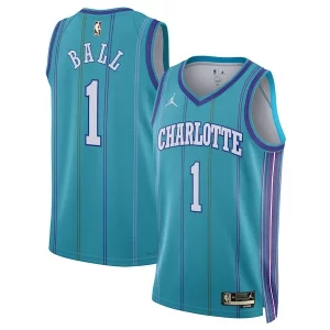 Magnífico Fantástico Moderno LaMelo Ball Charlotte Hornets Jordan Brand Unisex 2023/24 Swingman Replica Jersey Classic Edition Teal  para la gran final