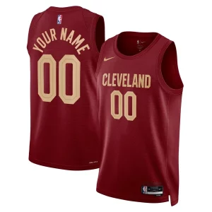 Clásico Robusto Cleveland Cavaliers Nike Unisex Swingman Custom Jersey Burgundy Icon Edition  para la gran final