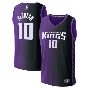 Ideal Lujoso DeMar DeRozan Sacramento Kings Fast Break Replica Jersey Statement Edition Purple  para la gran final